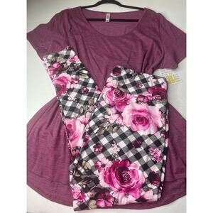 Lularoe 3xl xxl Classic tee and leggings tc2 plus size new